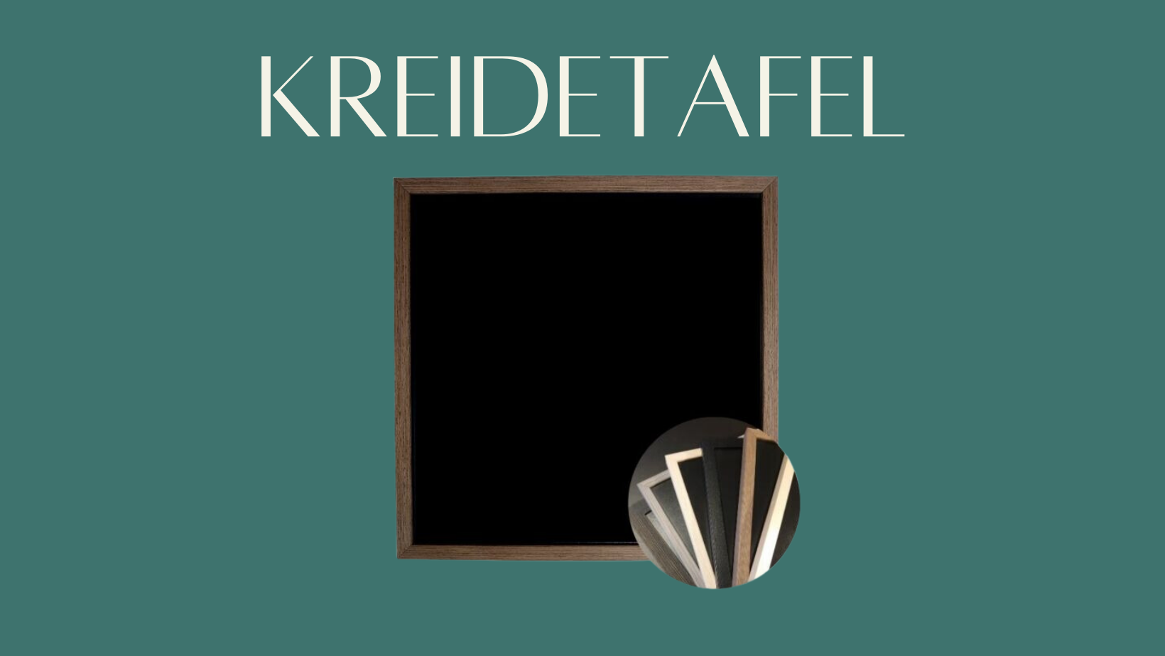 Kreidetafel - zeitlose Kreativität und Funktionalität  