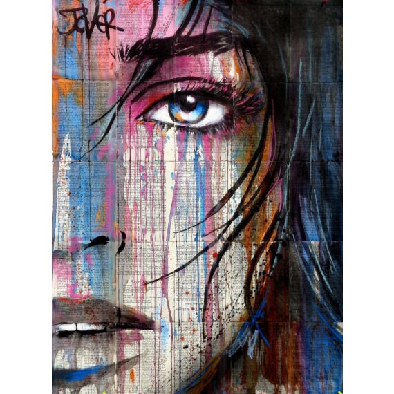 Plakat, Village, Loui Jover Art